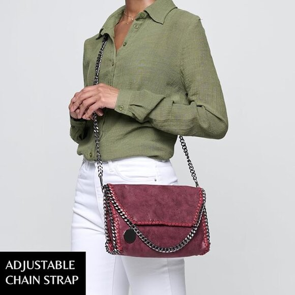 NWT Mersi Vegan Leather Alicia Crossbody - Picture 1 of 10